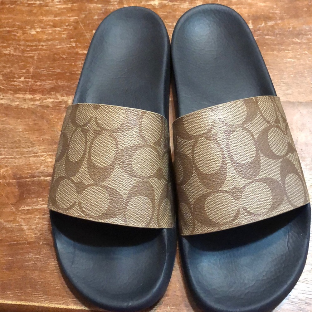 Coach Women's Sport Slide Sandals Signature